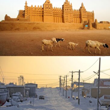 Timbuktu and Tuktoyaktuk